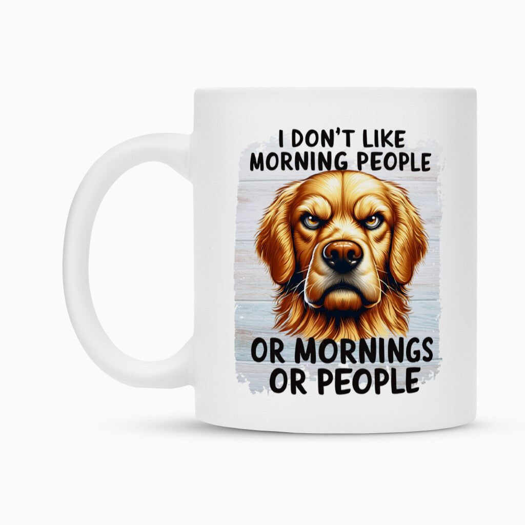 Tasse "Golden Retriever - Morning People" – hunde-shirt.de