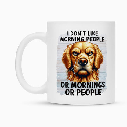 Tasse "Golden Retriever - Morning People" – hunde-shirt.de
