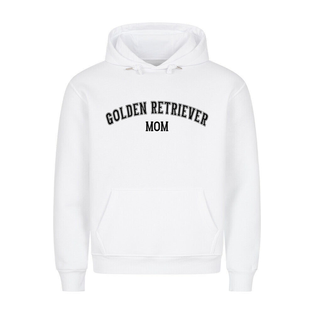 Premium Hoodie "Golden Retriever - MOM" Weiß – hunde-shirt.de