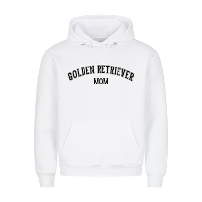 Premium Hoodie "Golden Retriever - MOM" Weiß – hunde-shirt.de