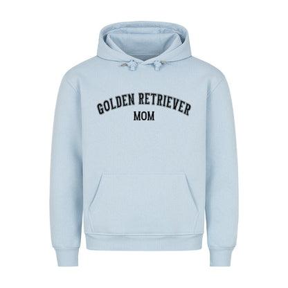 Premium Hoodie "Golden Retriever - MOM" Babyblau – hunde-shirt.de