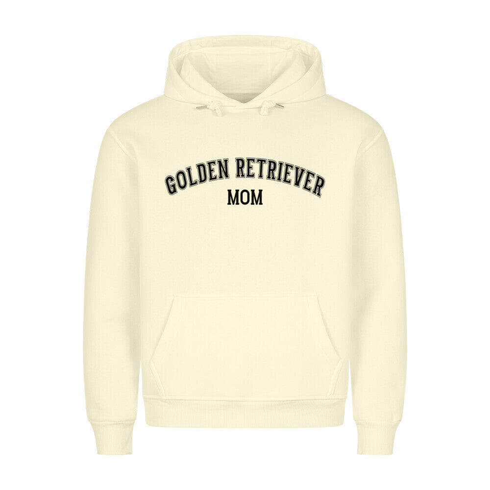 Premium Hoodie "Golden Retriever - MOM" Beige – hunde-shirt.de