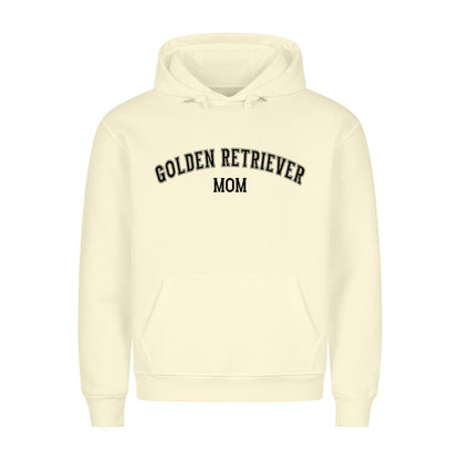 Premium Hoodie "Golden Retriever - MOM" Beige – hunde-shirt.de