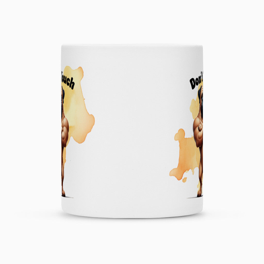 Tasse "Bullmastiff - Don´t touch" – hunde-shirt.de
