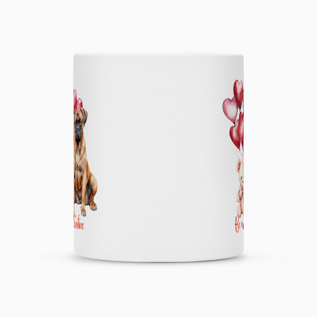 Tasse "Bullmastiff - Valentine" – hunde-shirt.de