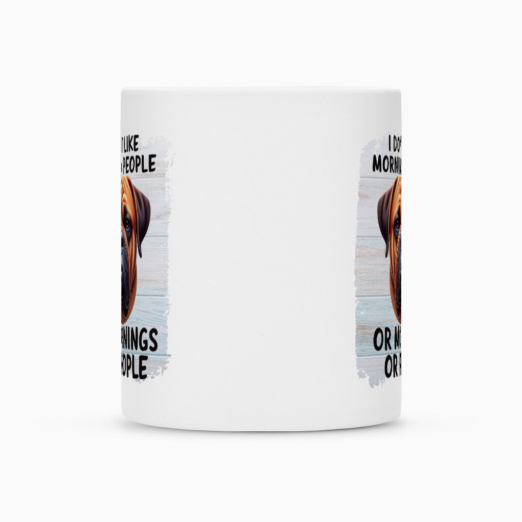 Tasse "Bullmastiff - Morning People II" – hunde-shirt.de