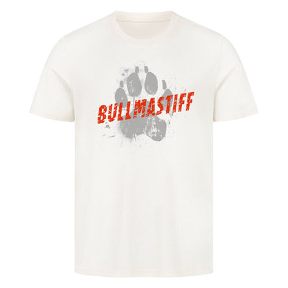 Premium T-Shirt "Bullmastiff - PAW II" Natural Raw – hunde-shirt.de