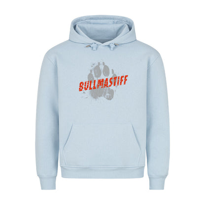 Premium Hoodie "Bullmastiff - PAW II" Babyblau – hunde-shirt.de