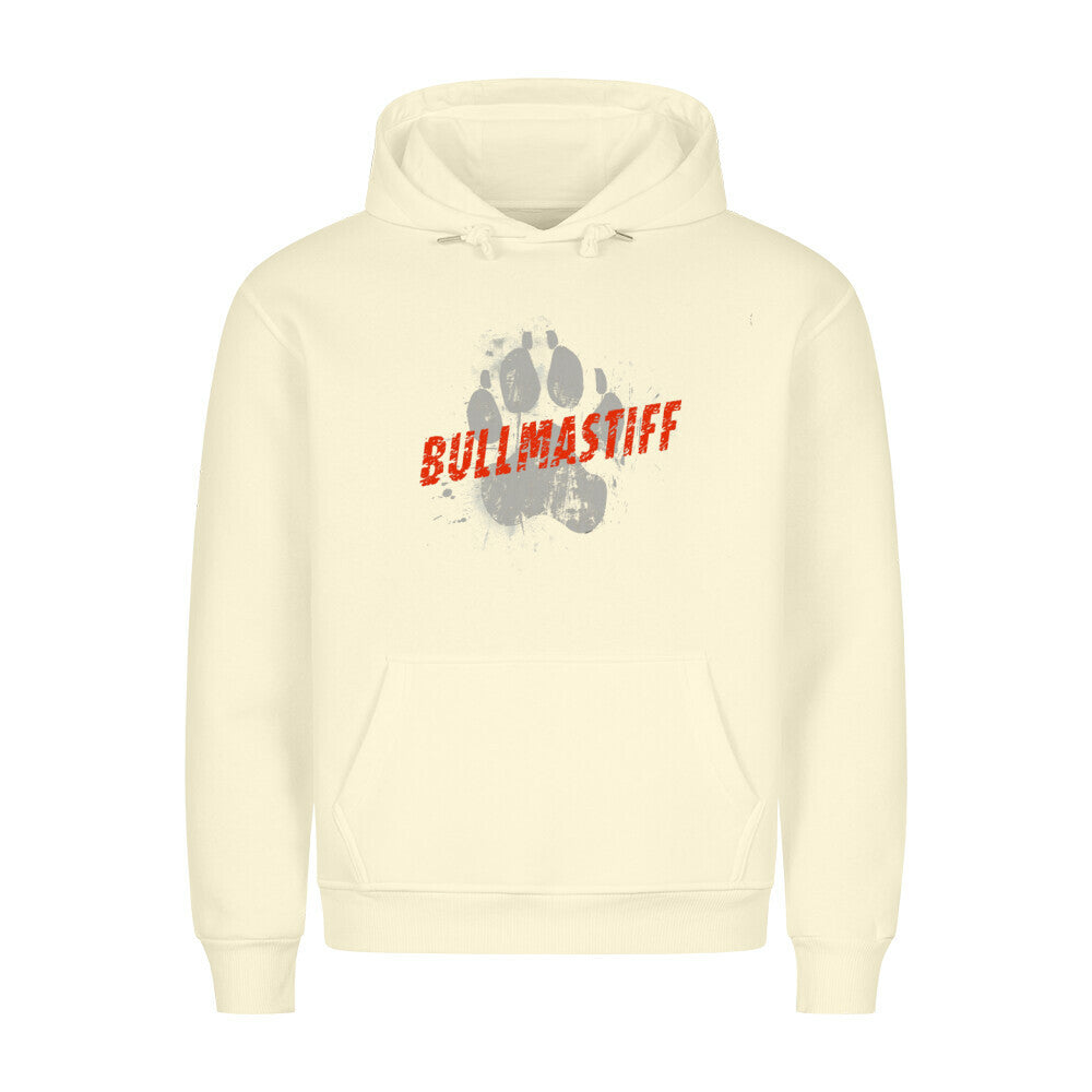 Premium Hoodie "Bullmastiff - PAW II" Beige – hunde-shirt.de