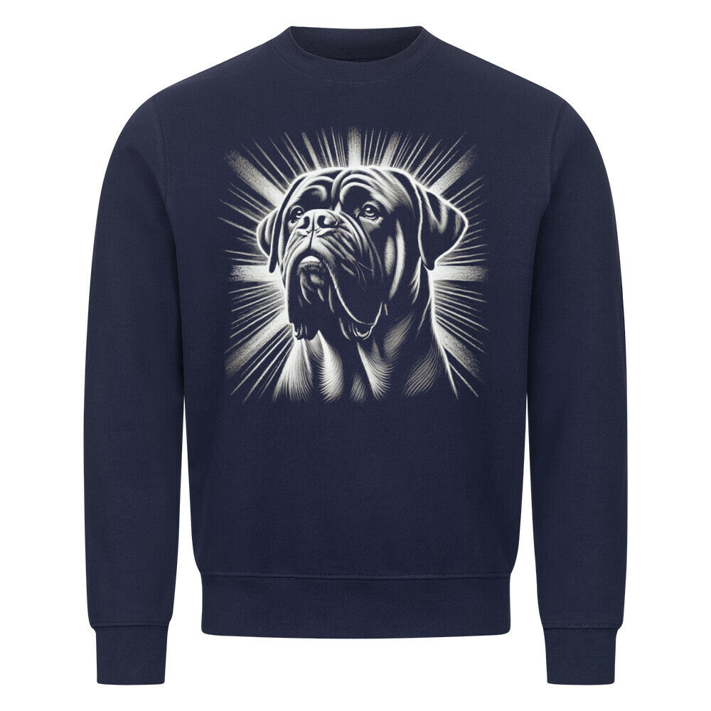Premium Sweatshirt "Bullmastiff - Shine" Navy Blue – hunde-shirt.de