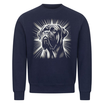 Premium Sweatshirt "Bullmastiff - Shine" Navy Blue – hunde-shirt.de
