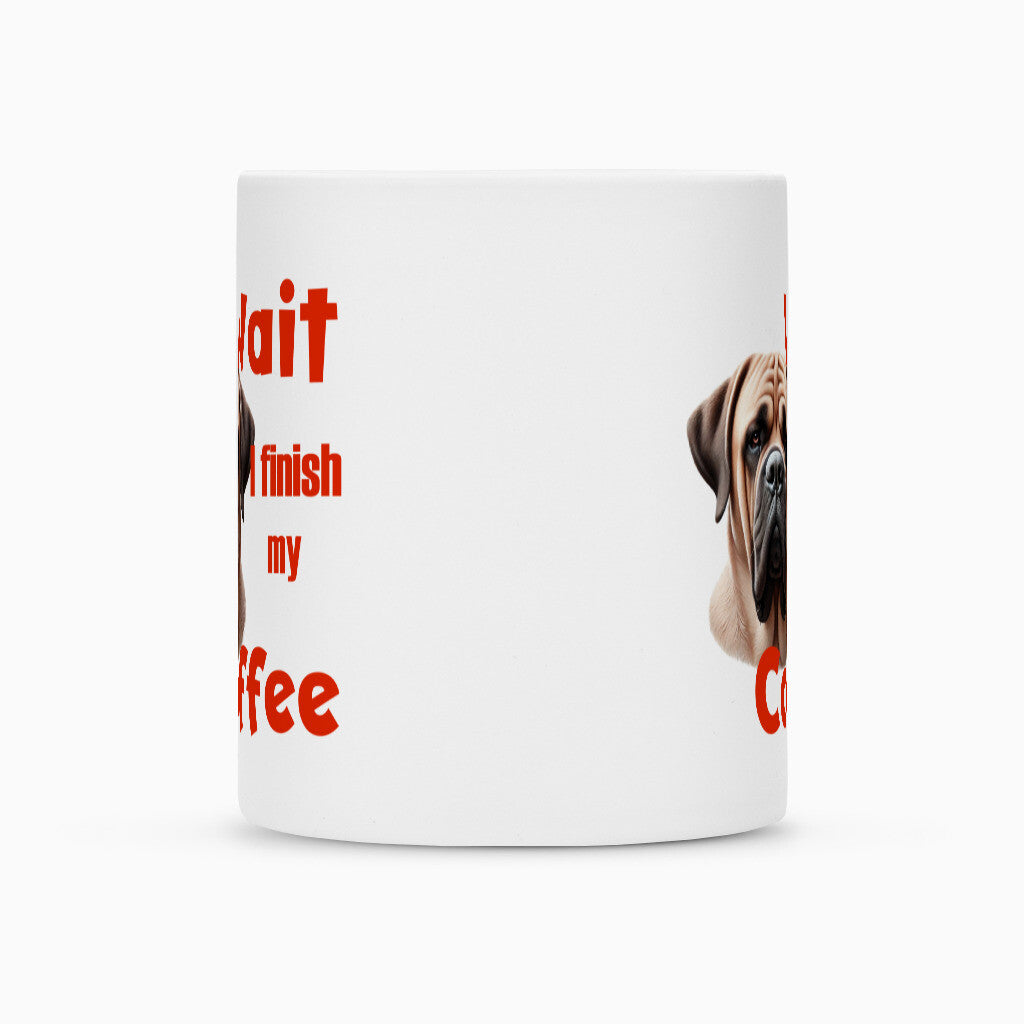 Tasse "English Mastiff - Wait" – hunde-shirt.de