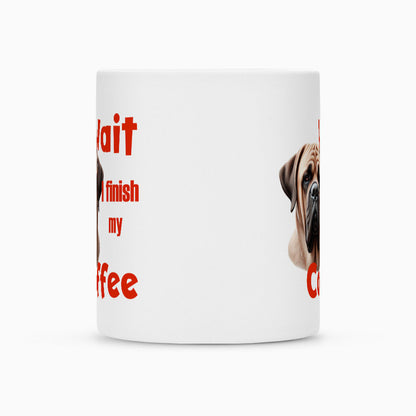 Tasse "English Mastiff - Wait" – hunde-shirt.de