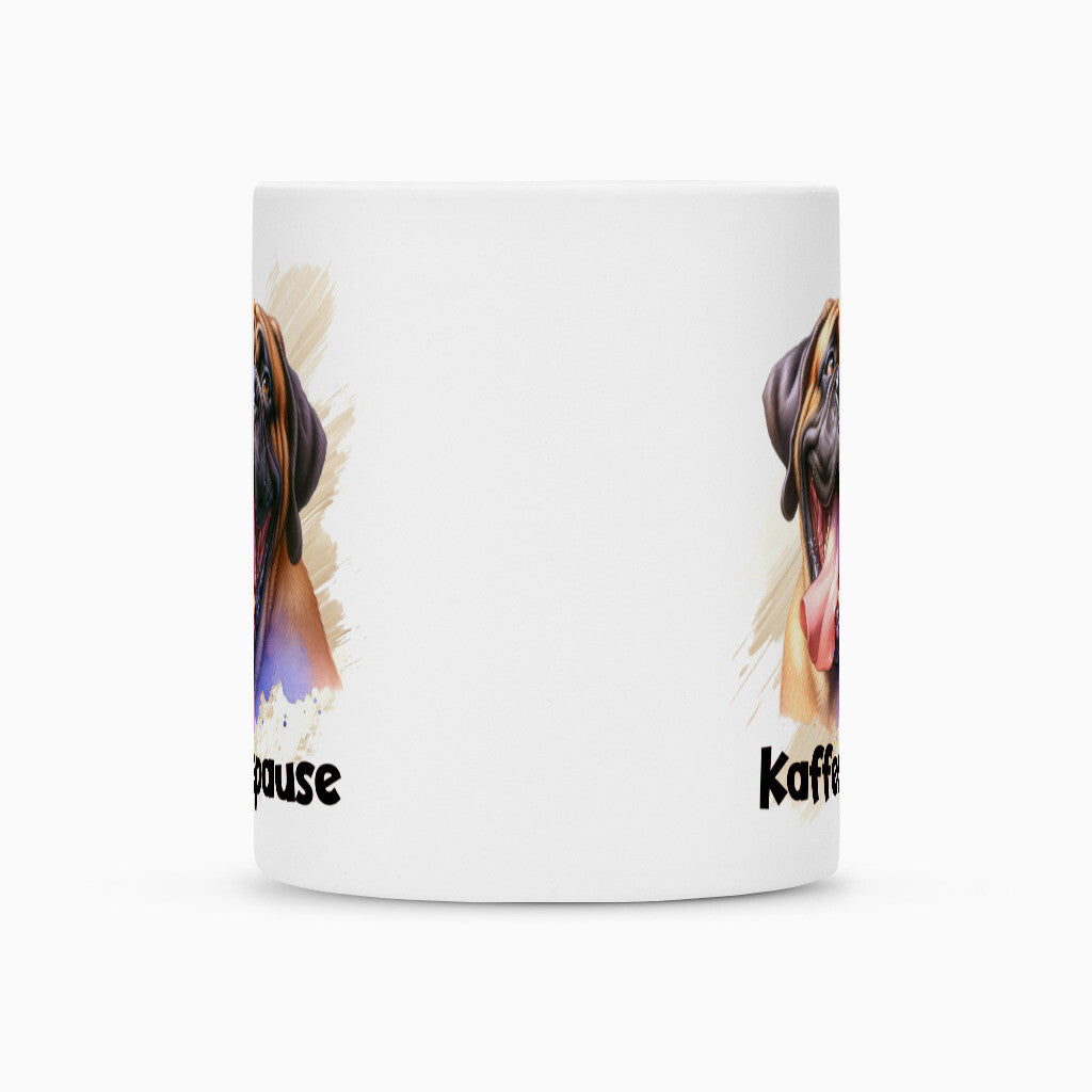 Tasse "English Mastiff - Kaffeepause" – hunde-shirt.de