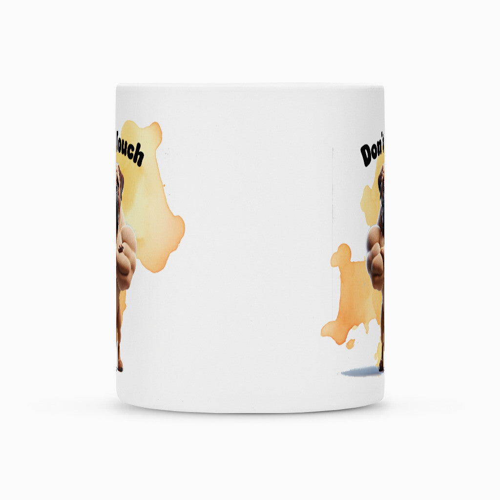 Tasse "English Mastiff - Don´t touch" – hunde-shirt.de