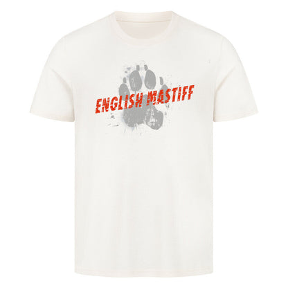 Premium T-Shirt "English Mastiff - PAW II" Natural Raw – hunde-shirt.de
