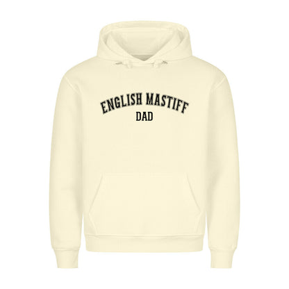Premium Hoodie "English Mastiff - DAD" Beige – hunde-shirt.de