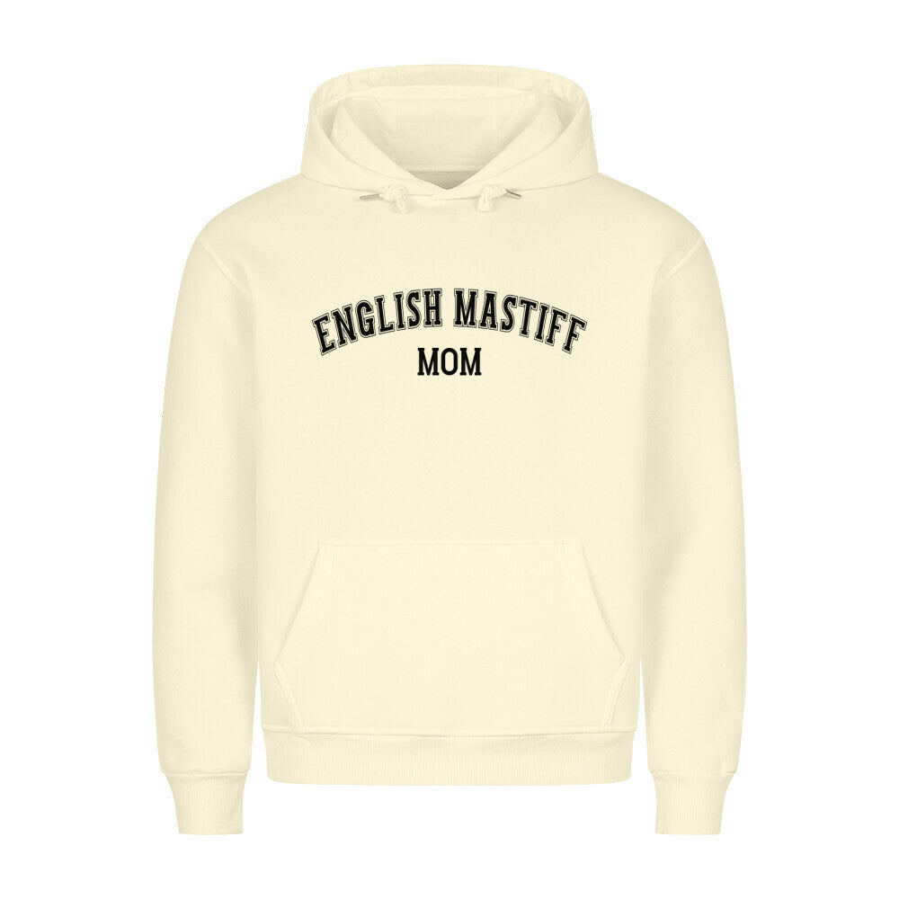 Premium Hoodie "English Mastiff - MOM" Beige – hunde-shirt.de