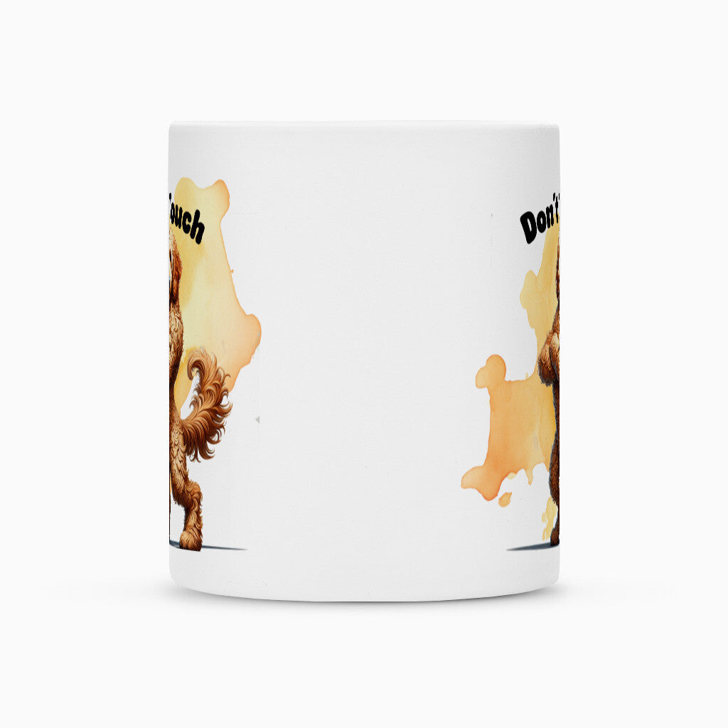 Tasse "Golden Doodle - Don´t touch" – hunde-shirt.de