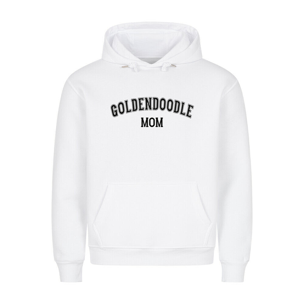 Premium Hoodie "Golden Doodle - MOM" Weiß – hunde-shirt.de