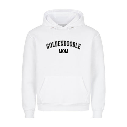 Premium Hoodie "Golden Doodle - MOM" Weiß – hunde-shirt.de