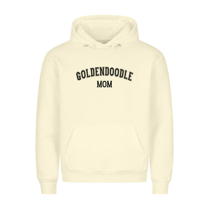 Premium Hoodie "Golden Doodle - MOM" Beige – hunde-shirt.de