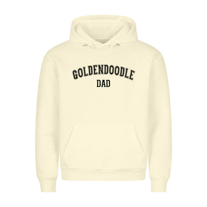 Premium Hoodie "Golden Doodle - DAD" Beige – hunde-shirt.de
