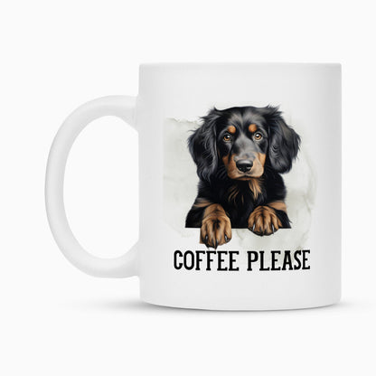 Tasse "Gordon Setter - Coffee please" – hunde-shirt.de