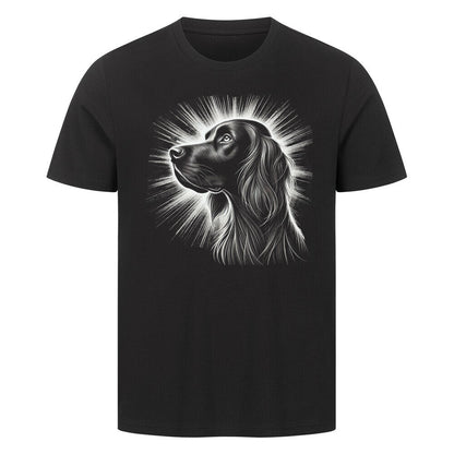 Premium T-Shirt "Gordon Setter - Shine" Schwarz – hunde-shirt.de