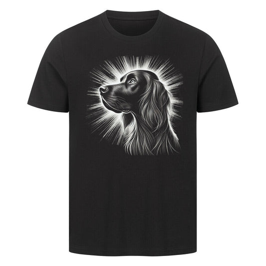 Premium T-Shirt "Gordon Setter - Shine" Schwarz – hunde-shirt.de