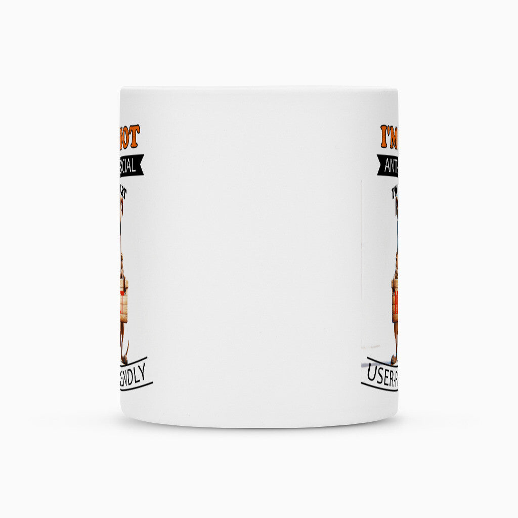 Tasse "Greyhound - Anti-Social" – hunde-shirt.de