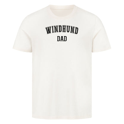 Premium T-Shirt "Windhund - DAD" Natural Raw – hunde-shirt.de