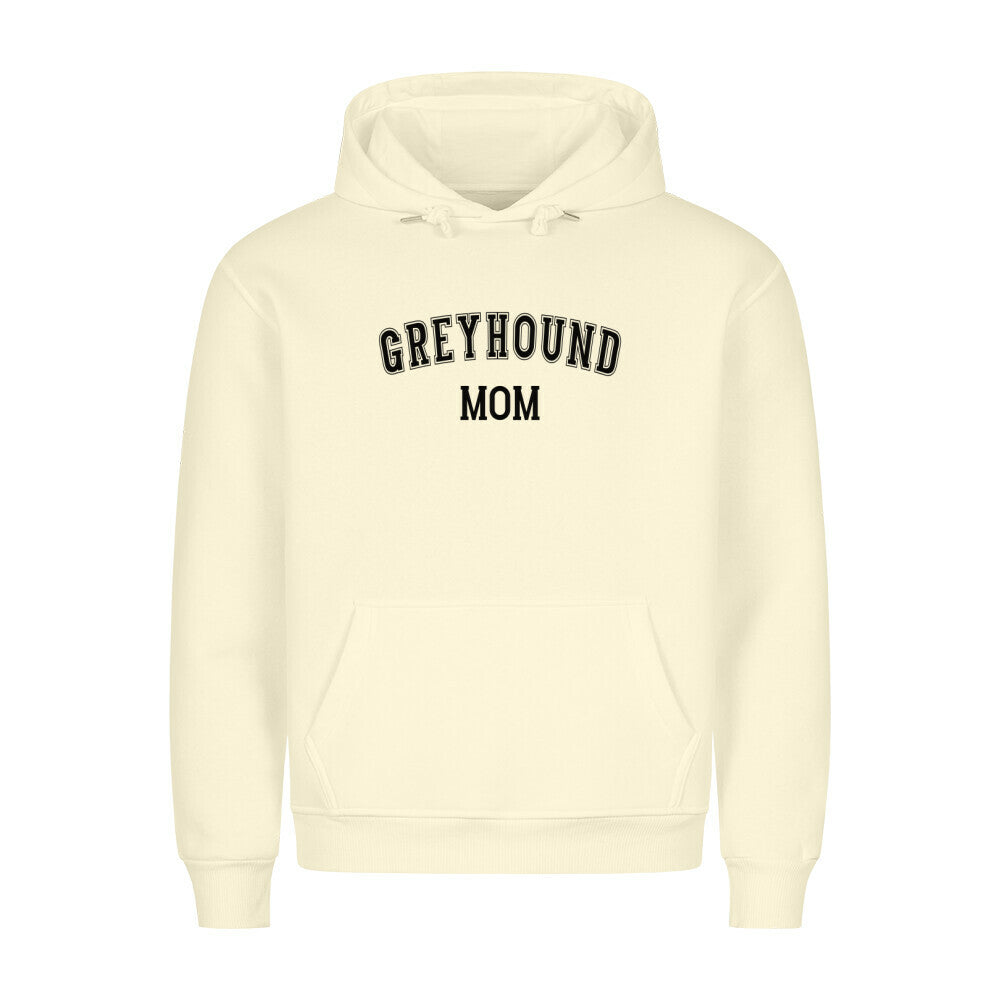 Premium Hoodie "Greyhound - MOM" Beige – hunde-shirt.de