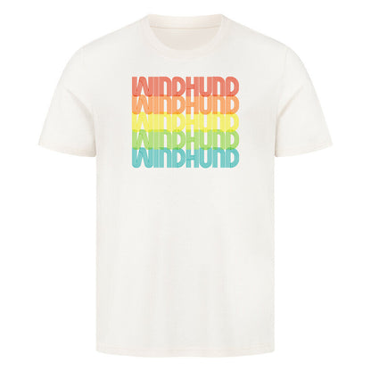 Premium T-Shirt "Windhund - RETRO" Natural Raw – hunde-shirt.de