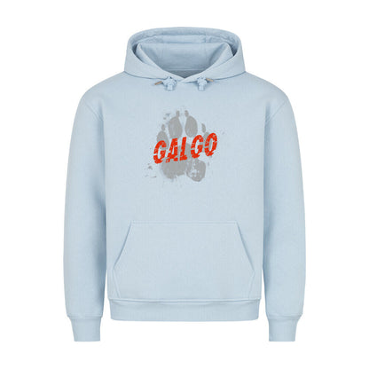 Premium Hoodie "Galgo - PAW" Babyblau – hunde-shirt.de