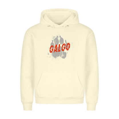 Premium Hoodie "Galgo - PAW" Beige – hunde-shirt.de