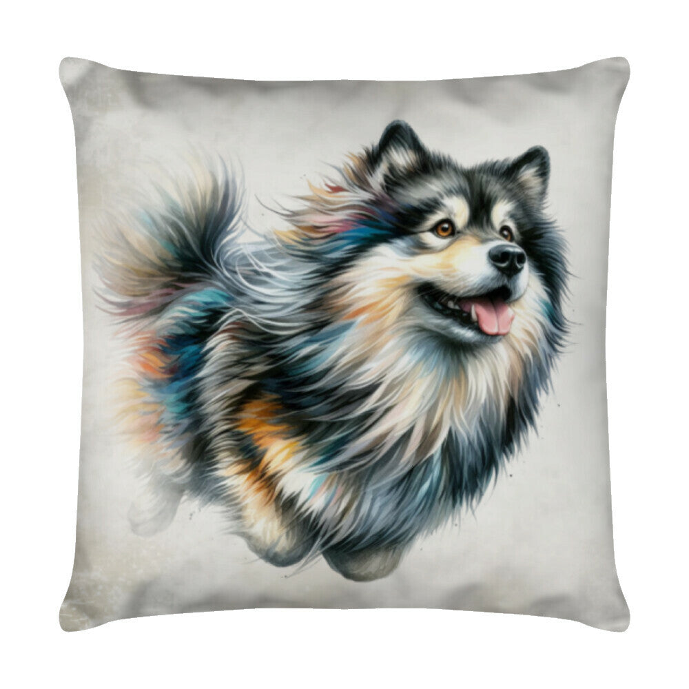 Kissen "Großspitz - RUN" Weiß – hunde-shirt.de