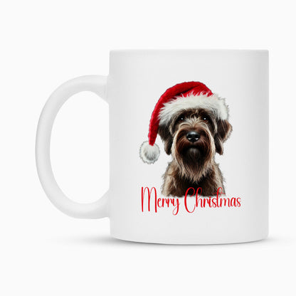 Tasse "Griffon Korthals - Merry Christmas" – hunde-shirt.de