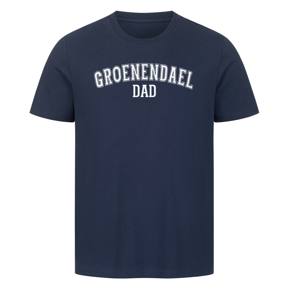 Premium T-Shirt "Groenendael - DAD" French Navy – hunde-shirt.de