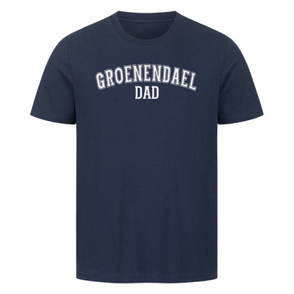 Premium T-Shirt "Groenendael - DAD" French Navy – hunde-shirt.de