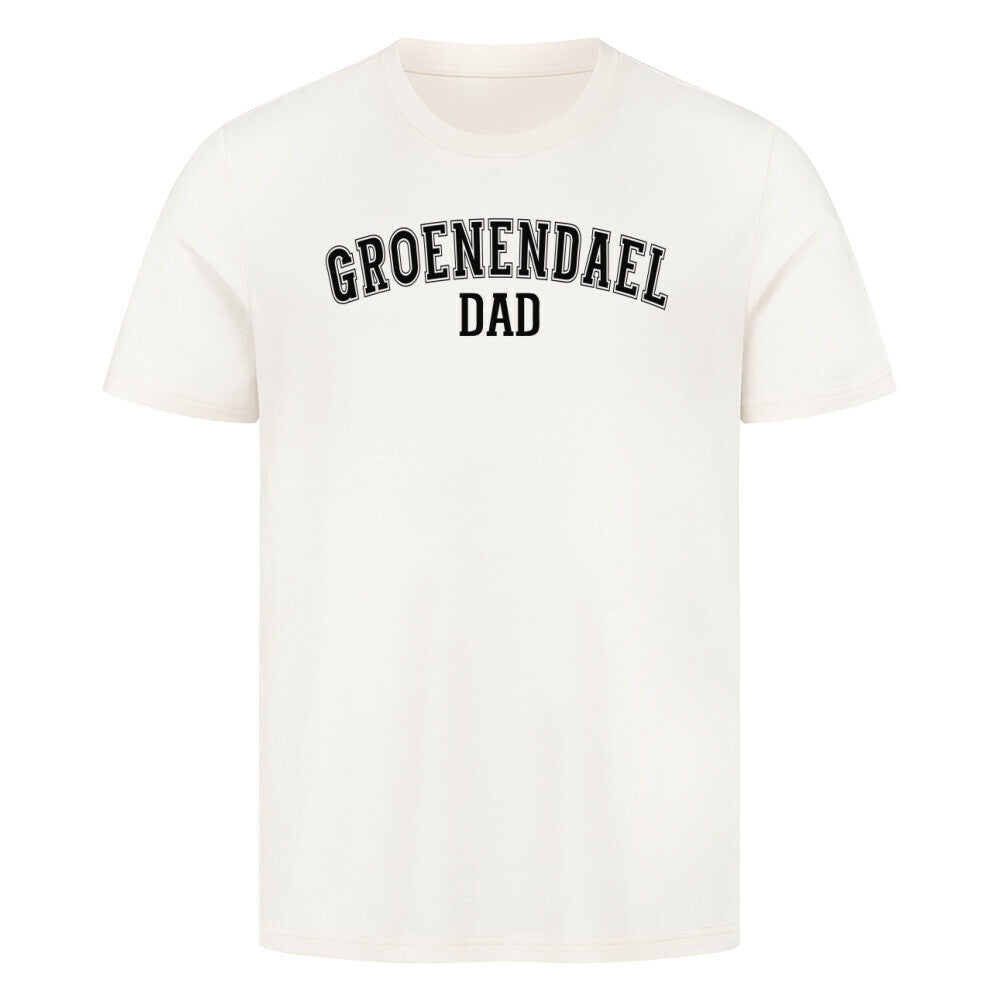 Premium T-Shirt "Groenendael - DAD" Natural Raw – hunde-shirt.de