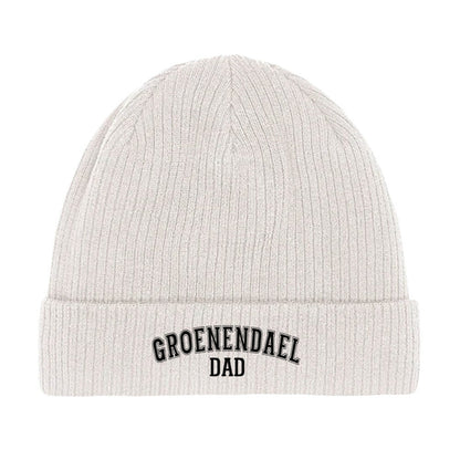 Beanie "Groenendael - DAD" Beige – hunde-shirt.de