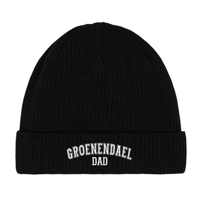 Beanie "Groenendael - DAD" Schwarz – hunde-shirt.de
