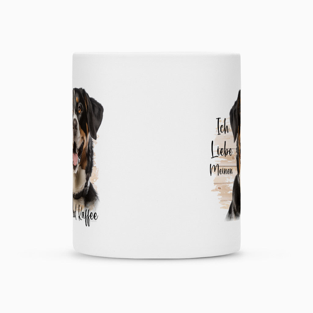 Tasse "Großer Schweizer Sennenhund - Ich liebe..." – hunde-shirt.de
