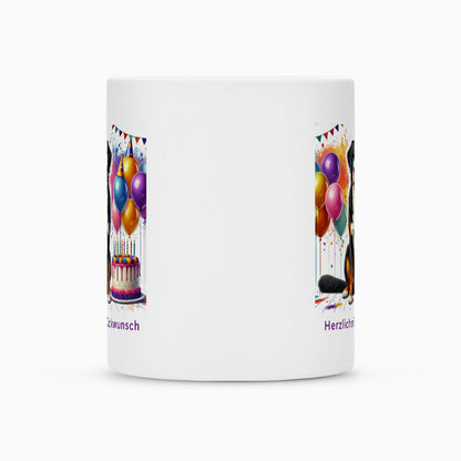 Tasse "Großer Schweizer Sennenhund - Glückwunsch" – hunde-shirt.de