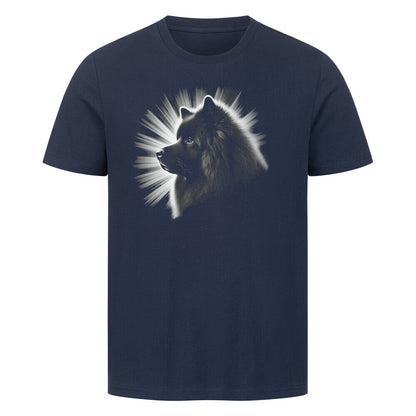 Premium T-Shirt "Großspitz - Shine" French Navy – hunde-shirt.de