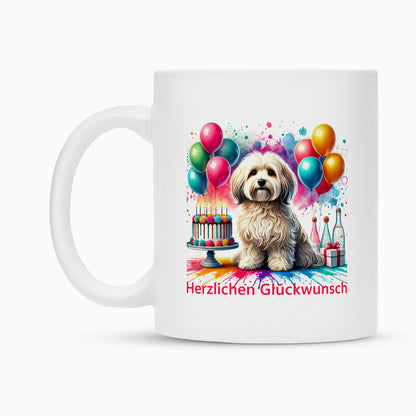 Tasse "Havaneser - Herzlichen Glückwunsch" – hunde-shirt.de