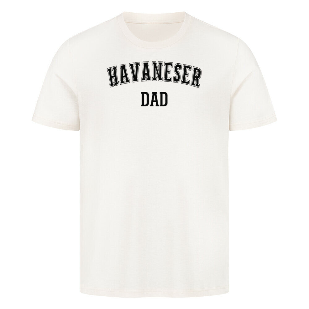 Premium T-Shirt "Havaneser - DAD" Natural Raw – hunde-shirt.de