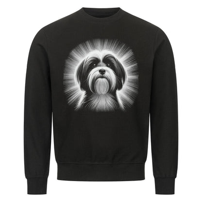 Premium Sweatshirt "Havaneser - Bright" Schwarz – hunde-shirt.de