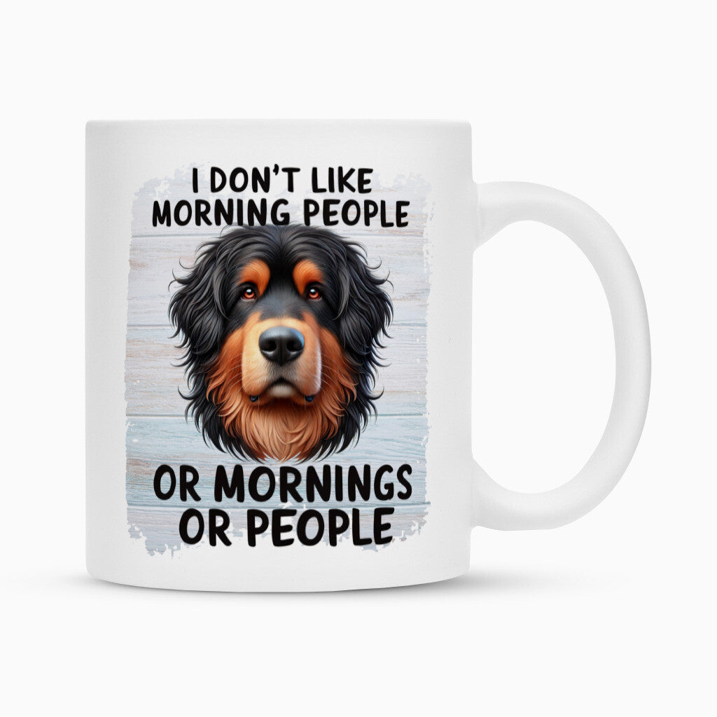 Tasse "Hovawart - Morning People" Weiß – hunde-shirt.de